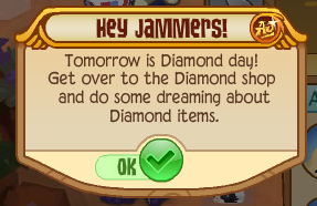 Diamond day message
